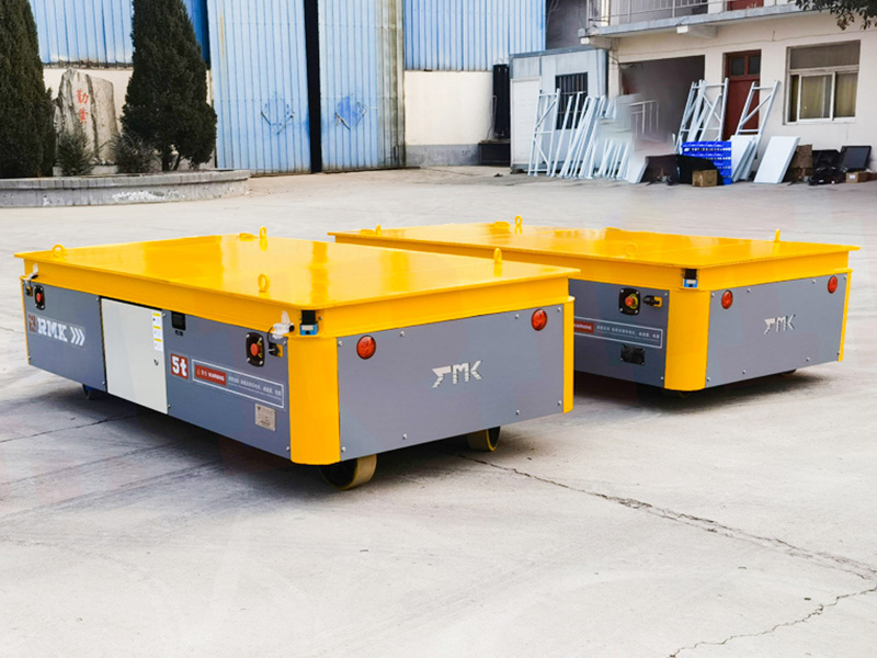 Hidrolik kaldırma ile 5 ton çok yönlü izsiz transfer arabası