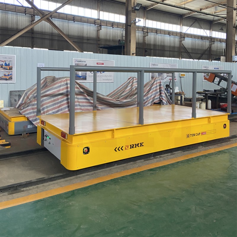 Heavy Duty 10 Ton Çelik Batarya Demiryolu Taşıma Arabası