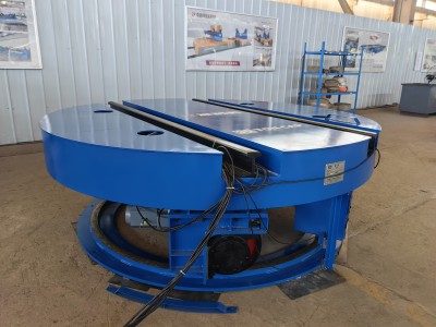Demiryolu transfer arabaları için 30T elektrikli döner tablosu