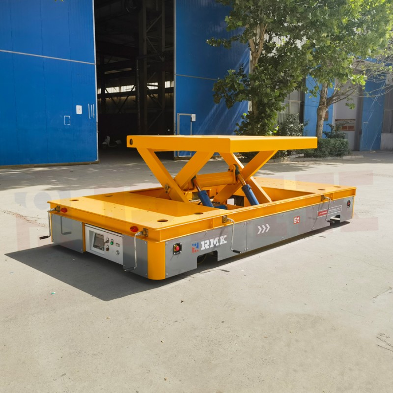 5 ton makas kaldırma direksiyon simidi transfer arabası