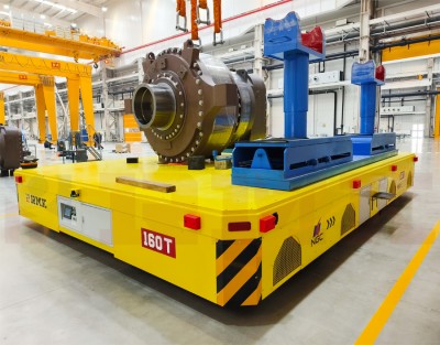 160 ton ağır hizmet tipi çok yönlü direksiyon simidi transfer arabası