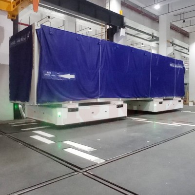Konteyner Taşımacılığı 40 tonluk iki araçlı bağlantılı demiryolu transfer arabası
