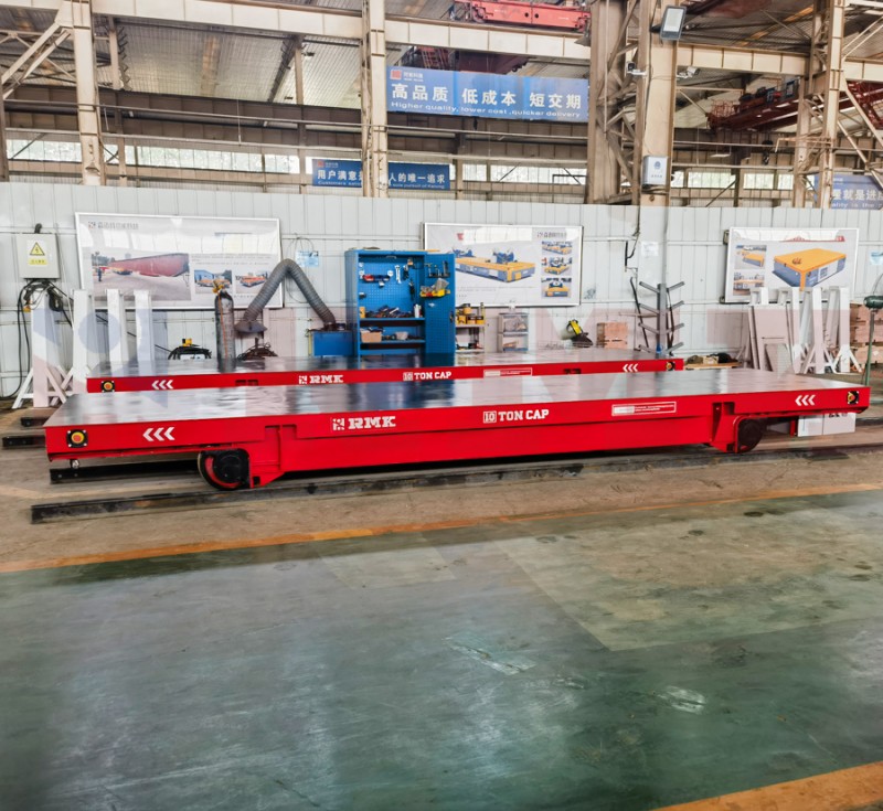 10 ton çelik boru pil pist transfer arabası
