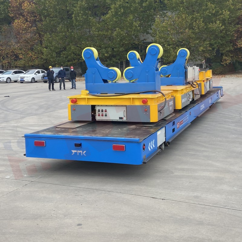 60 Ton Omnidirectional Mobil Trackless Taşıma Tekerleği
