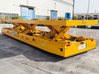 16 Ton Üç Tekerlekli Synchronous Lifting Omniwheel Transfer Arabası