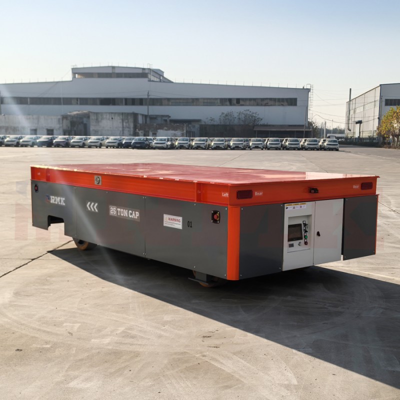 Ağır yük 25 ton batarya kaldırma Trackless Transfer Cart