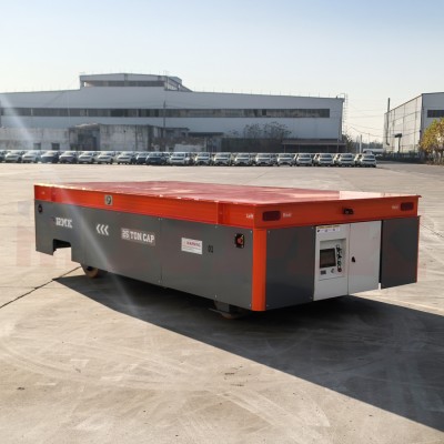 Ağır yük 25 ton batarya kaldırma Trackless Transfer Cart